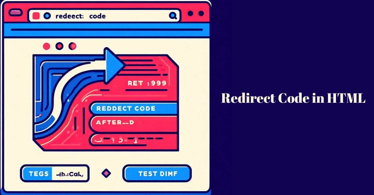 Redirect Code in HTML