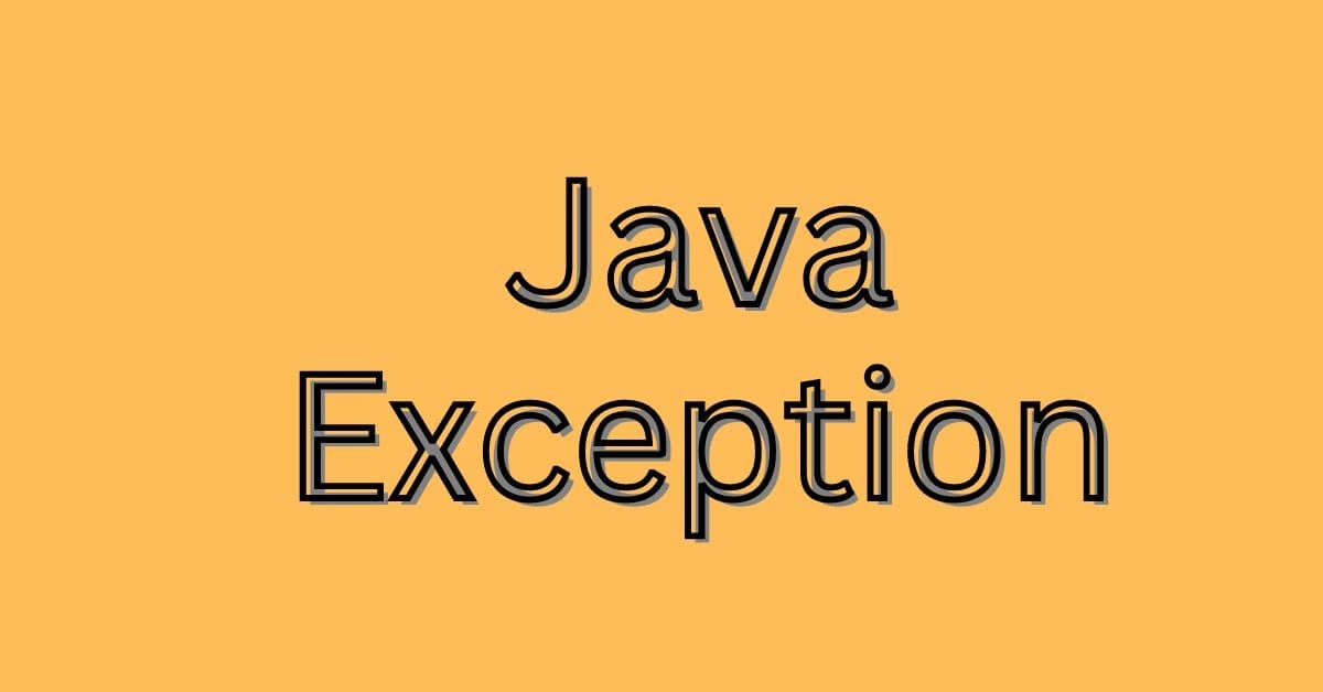 Java Exception