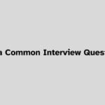 Java Common Interview Questions