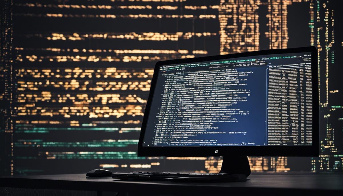 An image showing JSON code on a computer screen